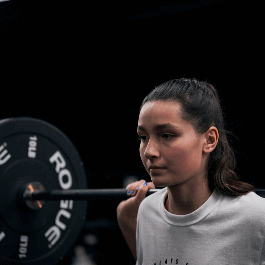 Girl Weightlifting