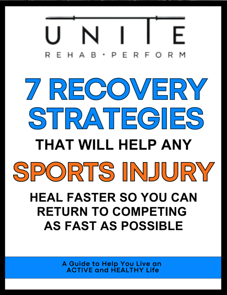 7 Recovery Strategies that will Help any Sports injury