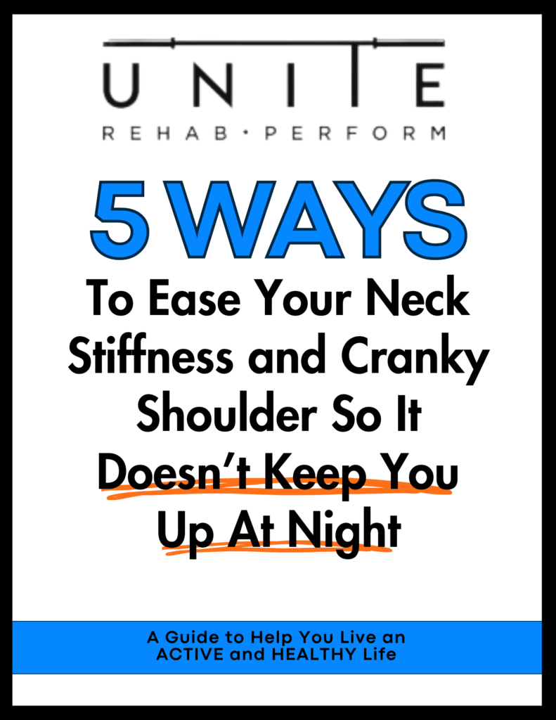 5 Ways to Ease your Neck Stiffness & Cranky Shoulder